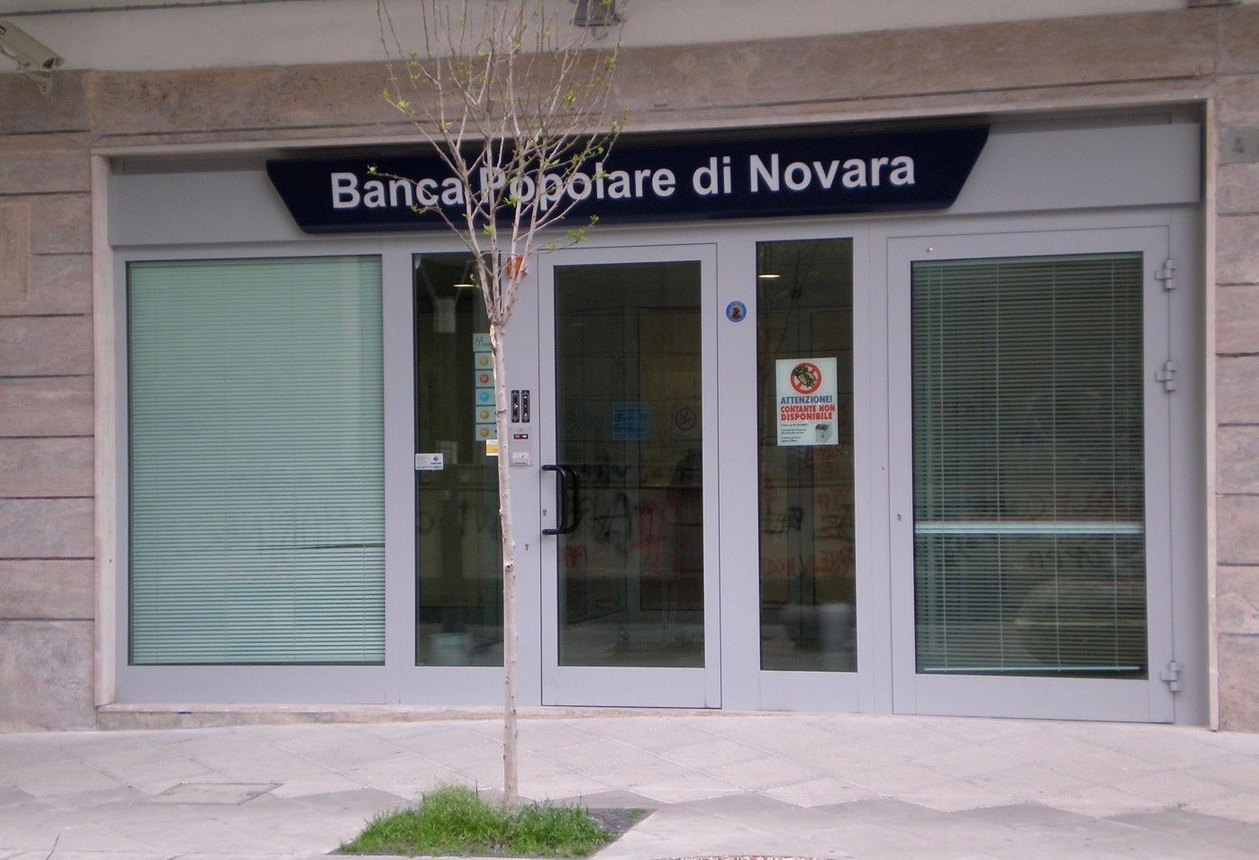 porta d'ingresso banca