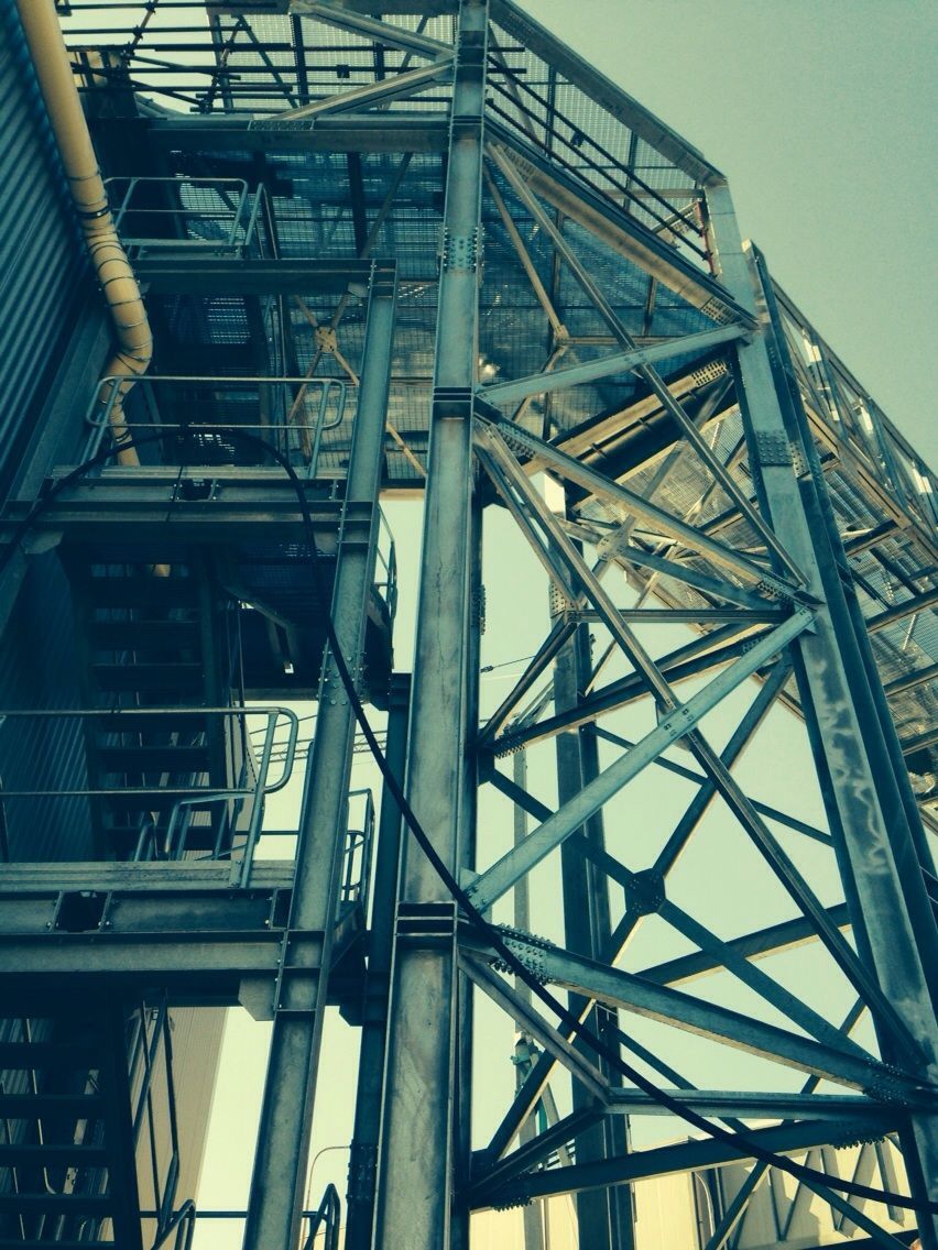 struttura in ferro per edificio