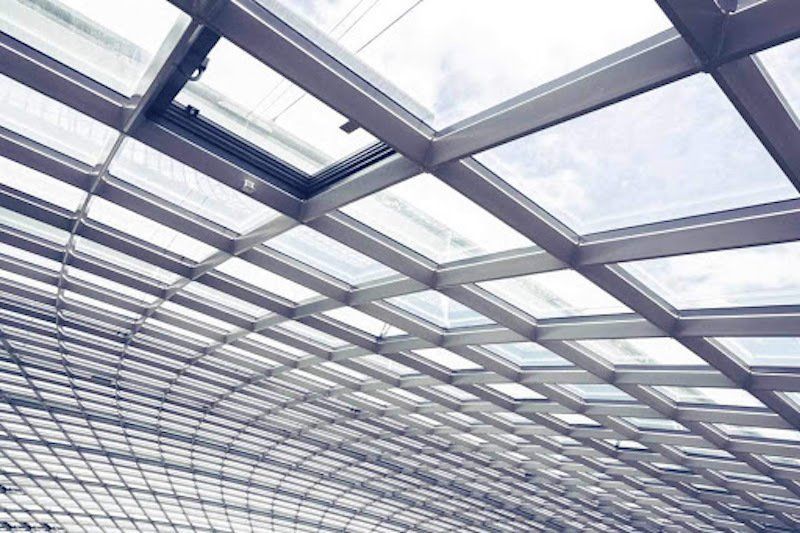 copertura in acciaio