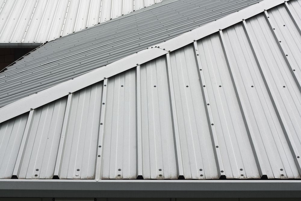 A Close Up of a White Metal Roof on a Building. — Woodger's Metal Roofing Specialists Pty Ltd in South West Rocks, NSW