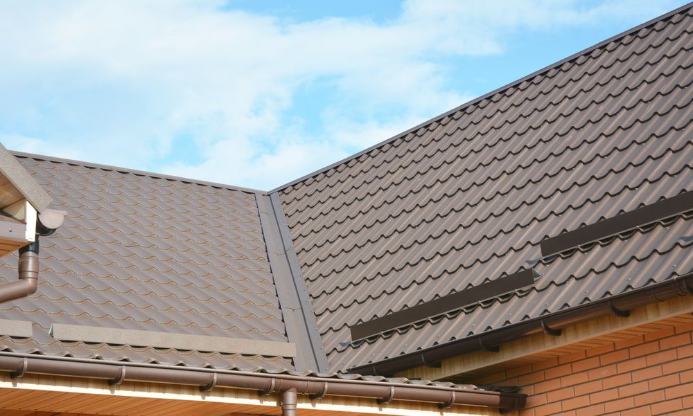 A Close Up of a Metal Roof of a House — Woodger's Metal Roofing Specialists Pty Ltd in Kempsey, NSW 
