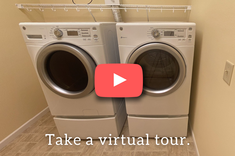 Two-bedroom apartment virtual tour.