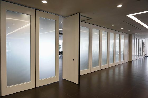 Glass operable wall in HK commercial space