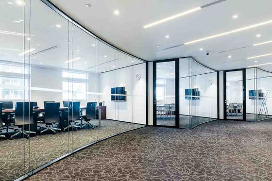 glazed partition in Hong Kong office
