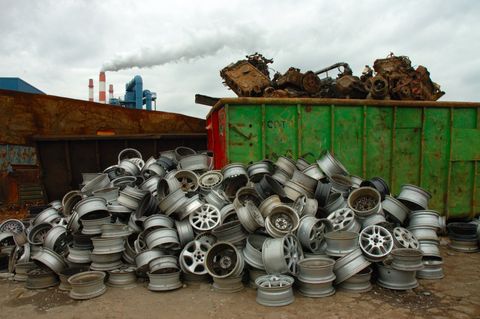 Aluminum Rims Recycling — Aurora, IL — S&S Metal Recyclers II