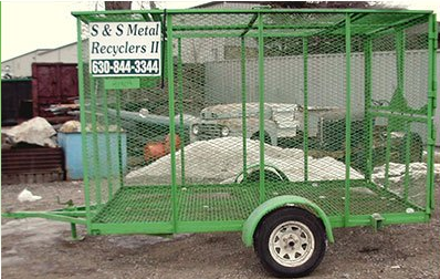 Recycling Trailer Cart — Aurora, IL — S&S Metal Recyclers II