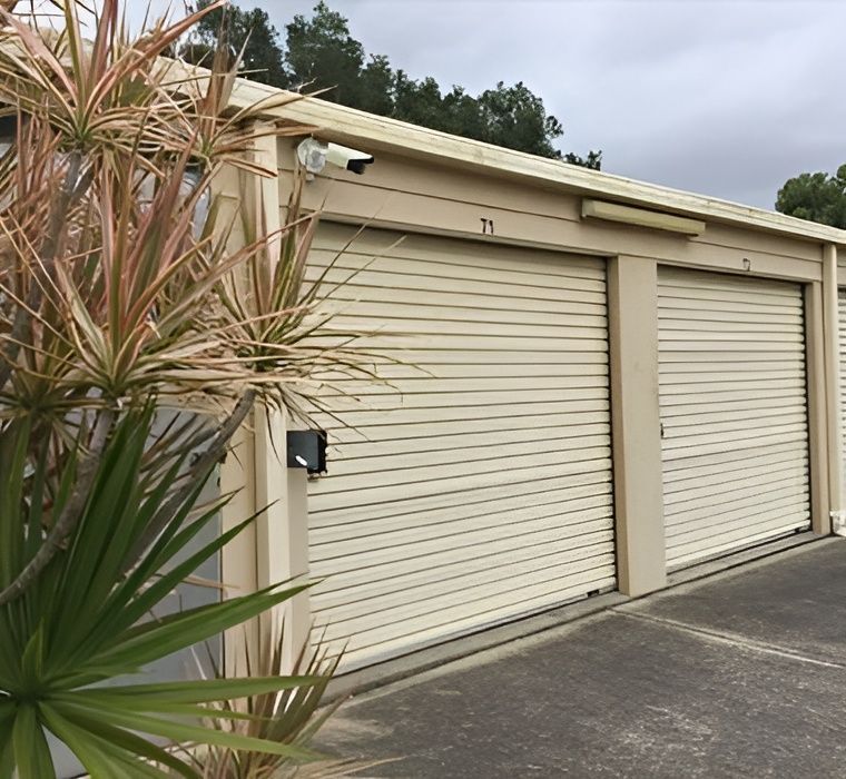 Beige Storage Units — Nelson Bay Self Storage in Salamander Bay, NSW