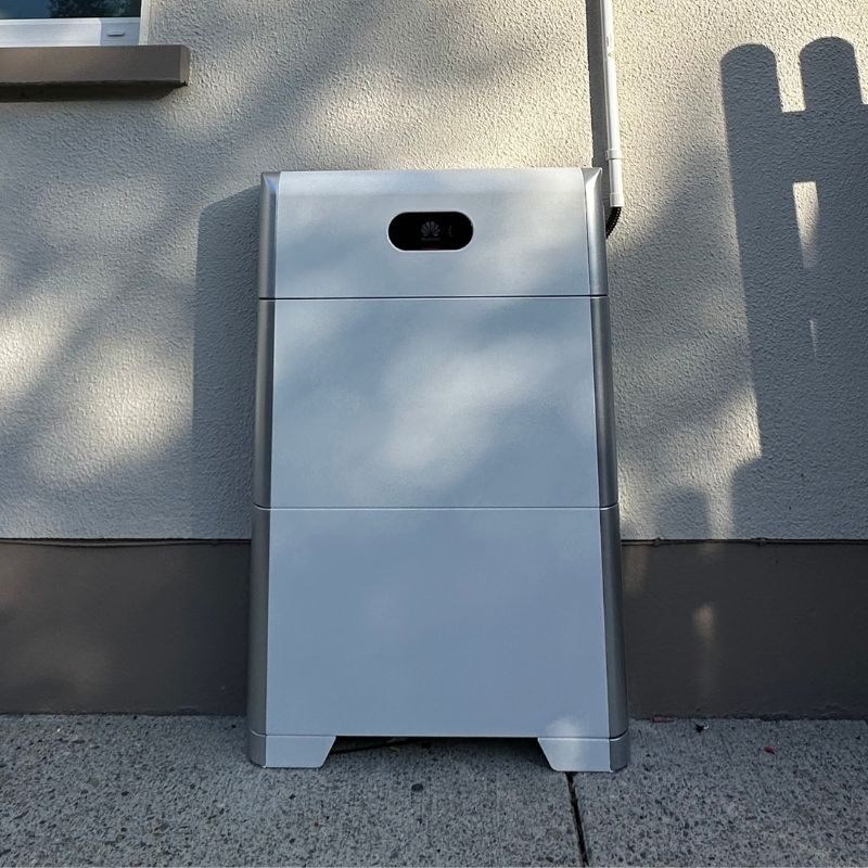 Huawei Inverter and Battery Installed in n Attic by New Energy 