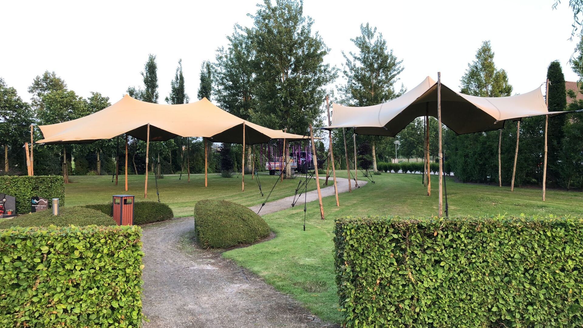 Tent zonder vloer huren