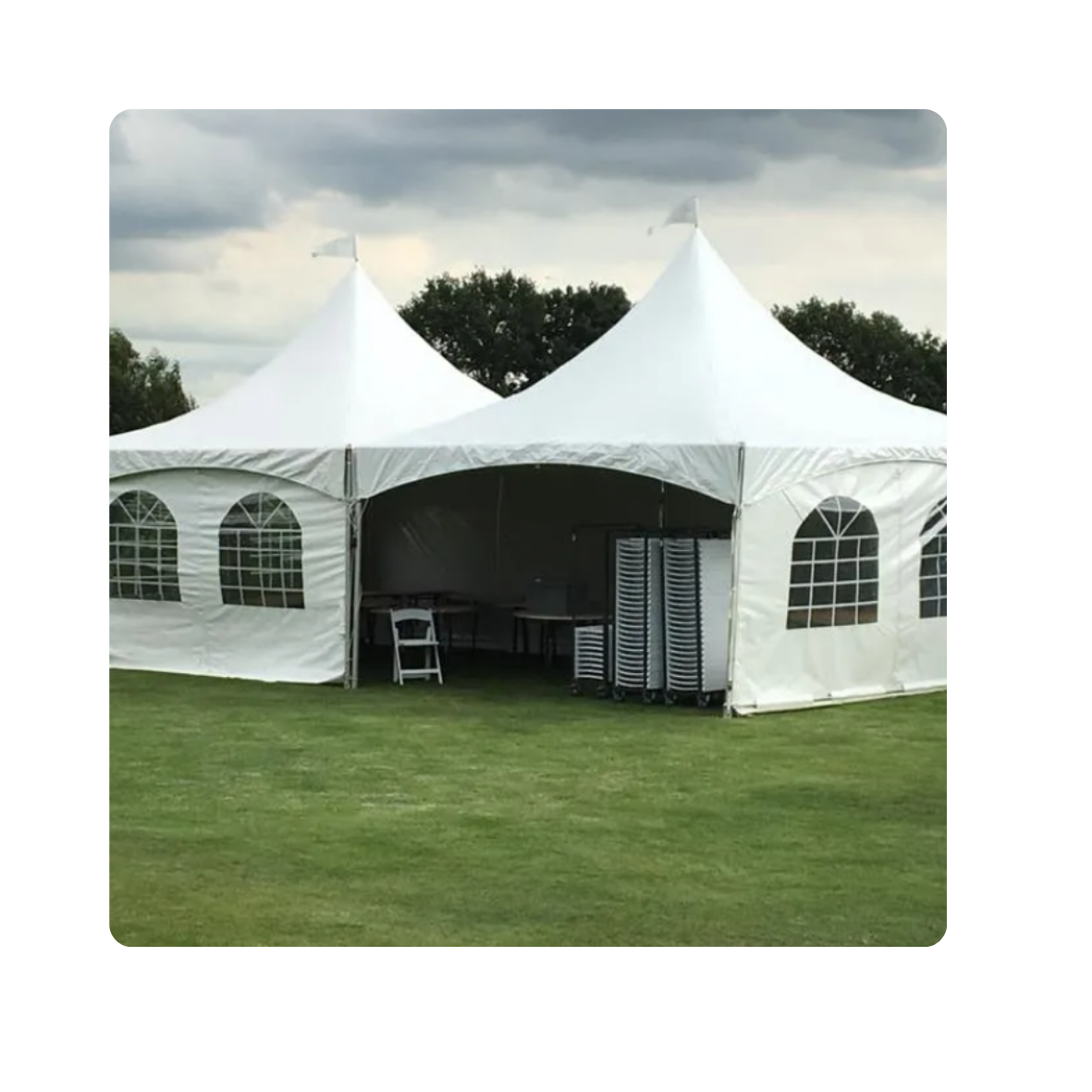 Grote partytent huren Friesland 
