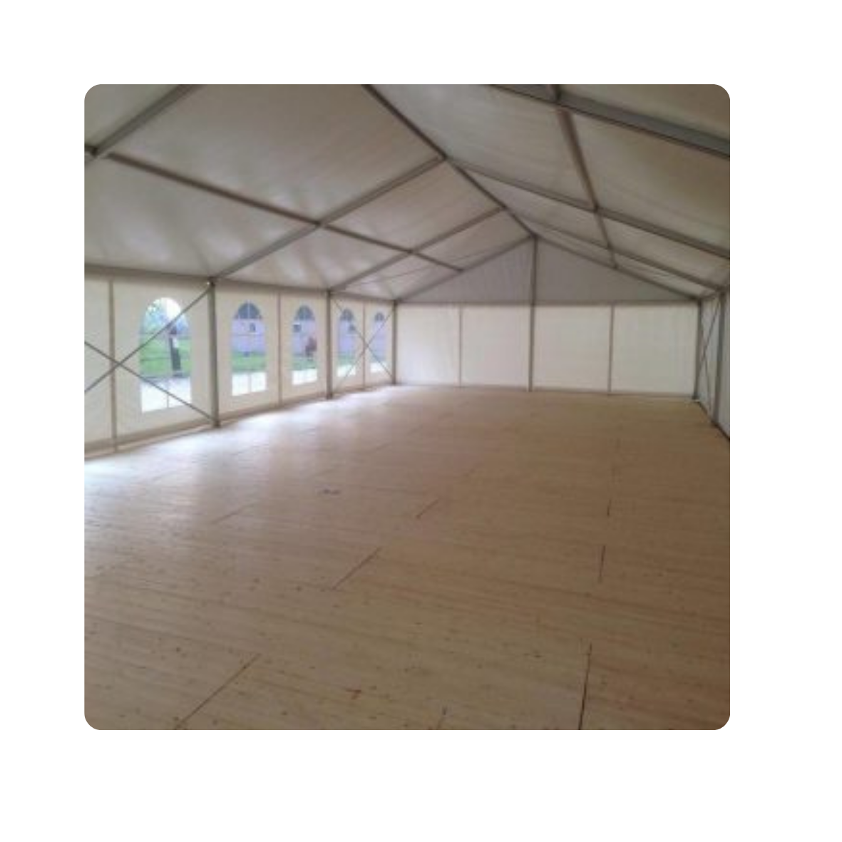 Stevige aluhal huren