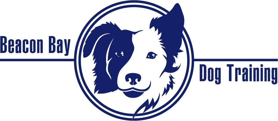 Beacon Bay Dog Training Logo in blue