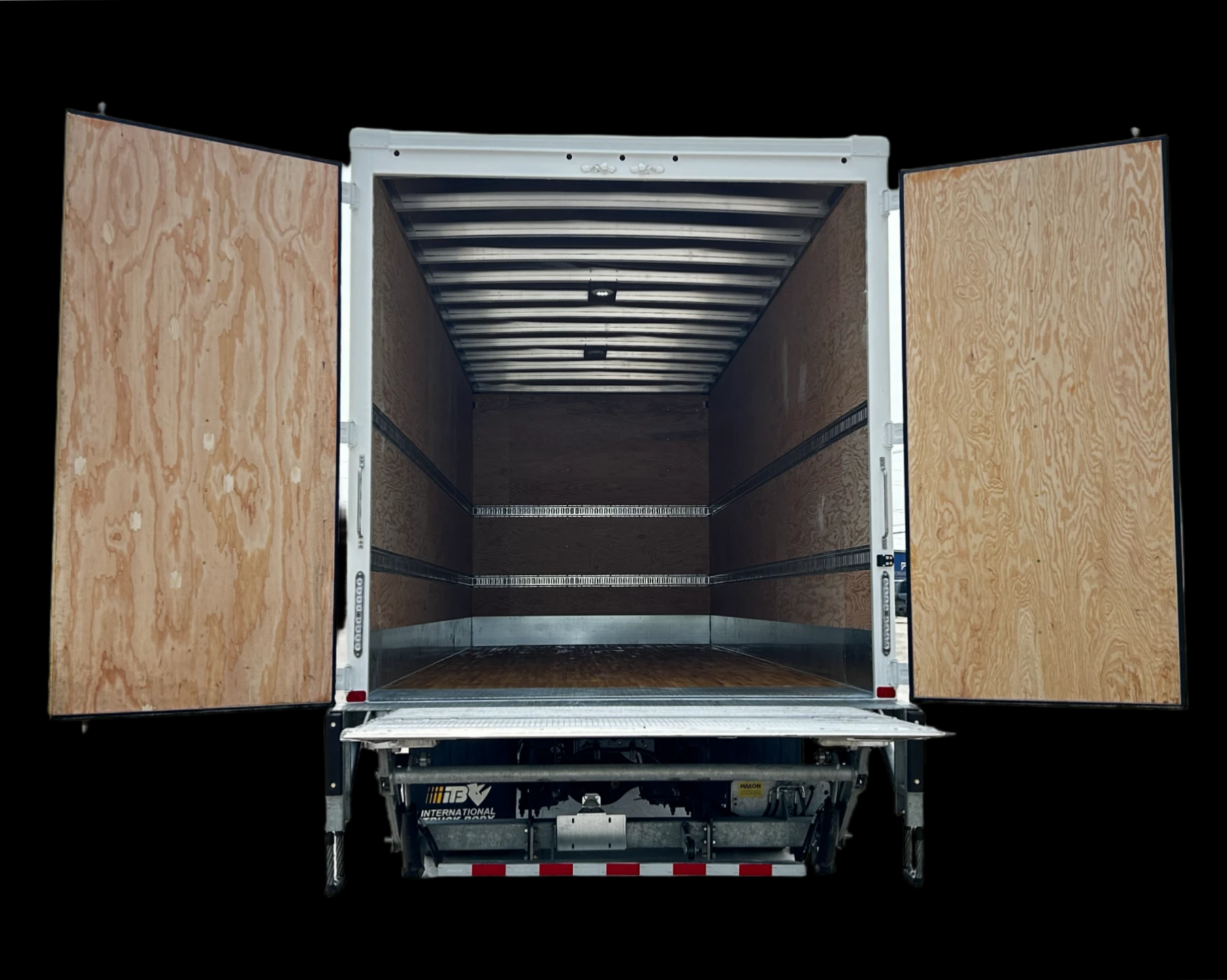 Dry Freight Rear door open