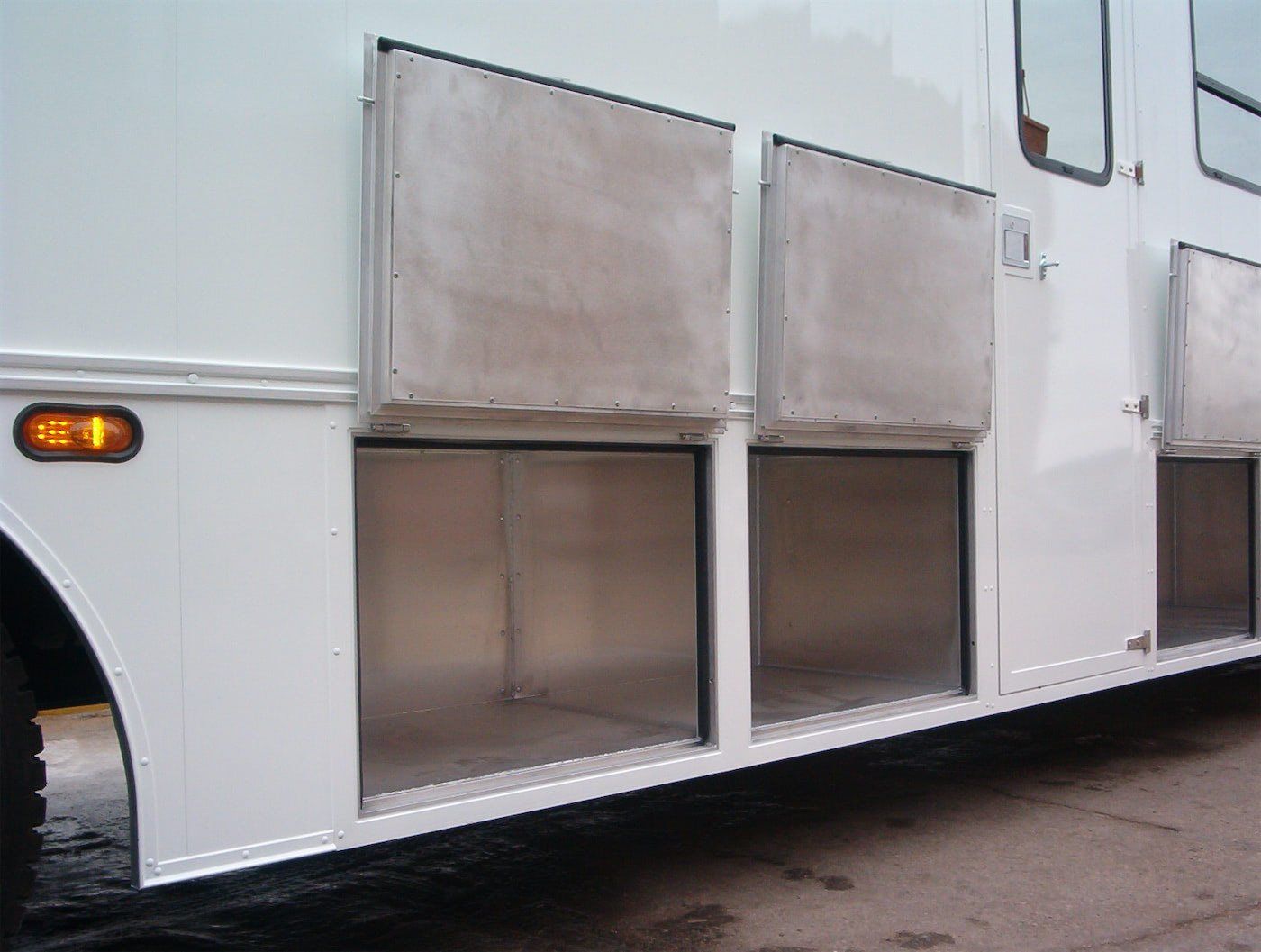 Custom Truck Body - Lower Side Exterior