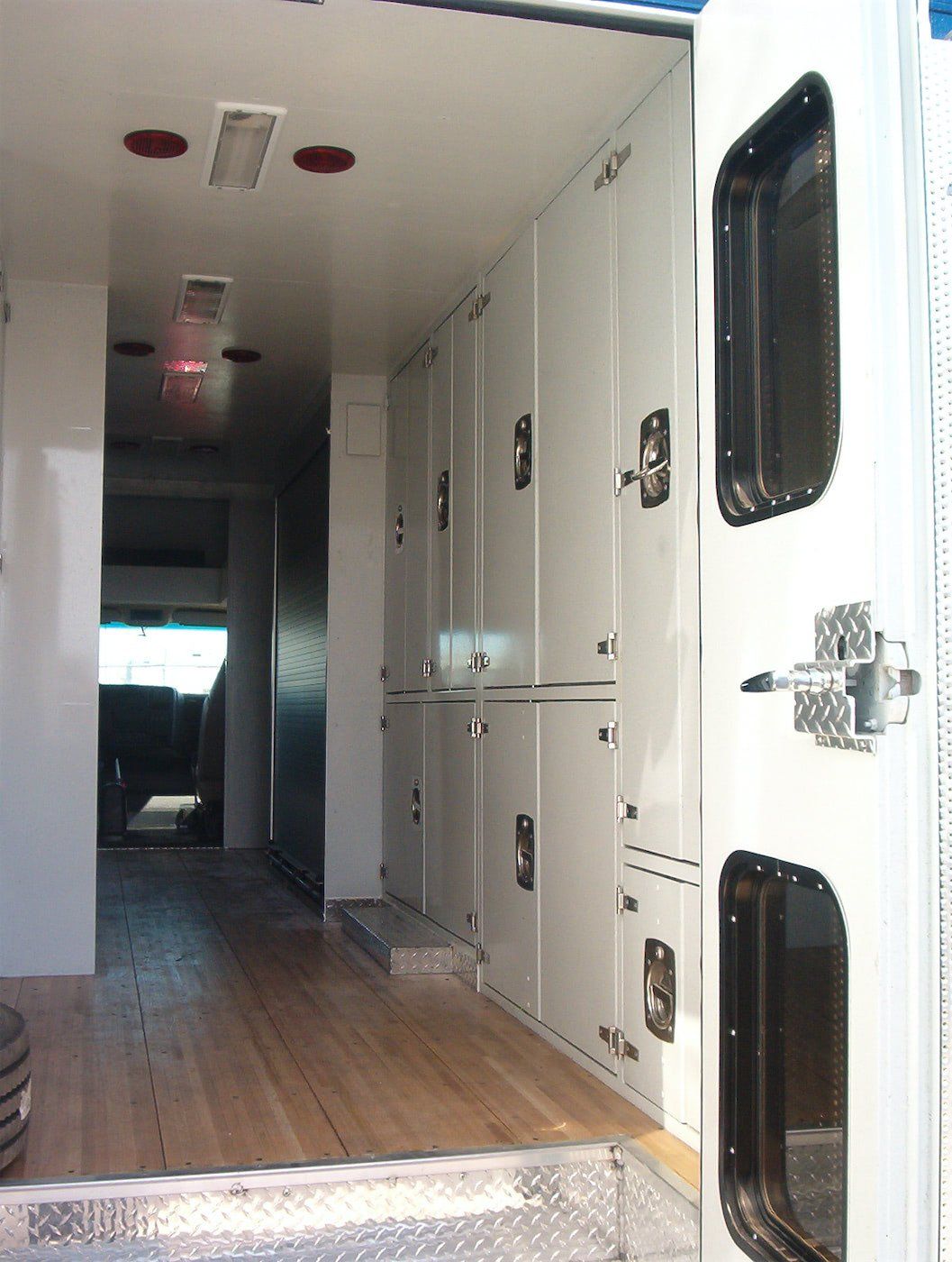 Custom Truck Body - Interior Cabinets