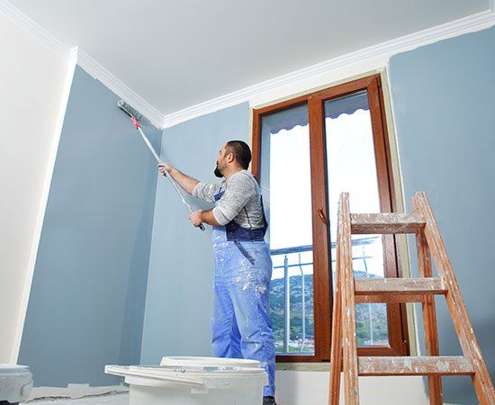 Man Painting — Glendale, AZ — Top Star Painting Services