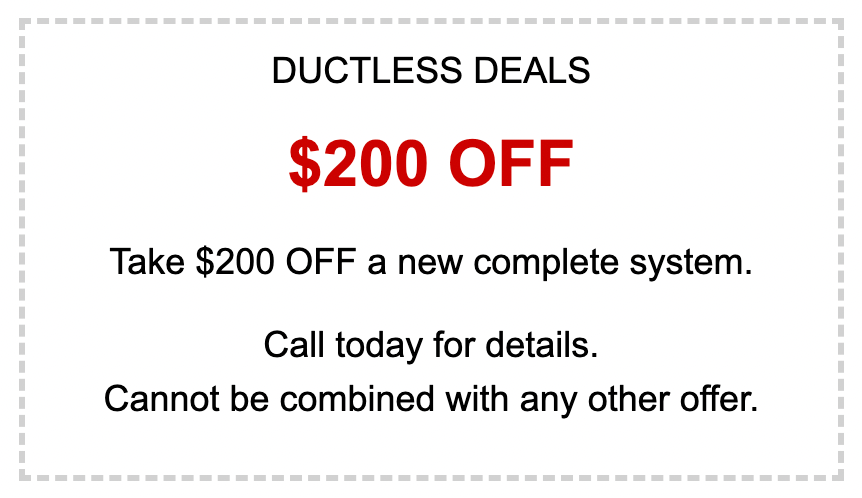 A coupon for $ 200 off a new complete system.
