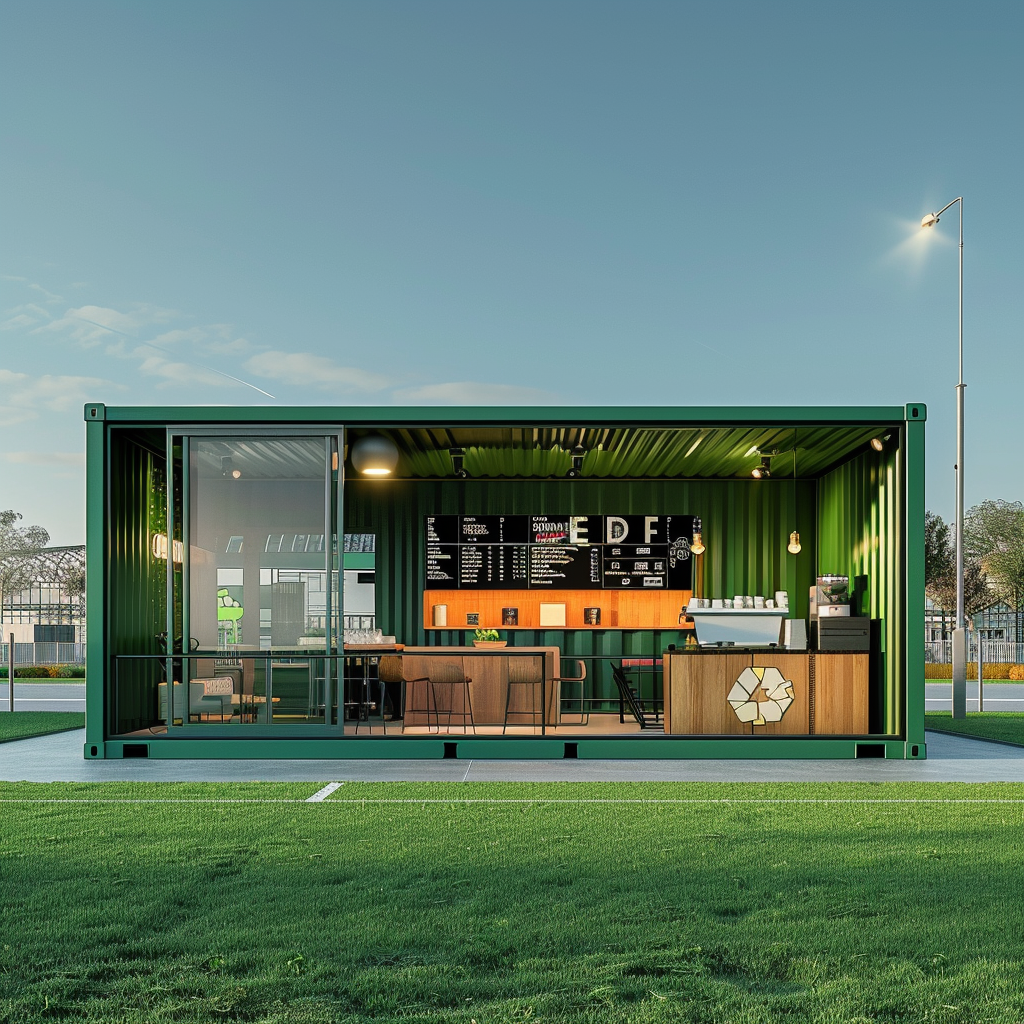 Shipping Container Catering Pods