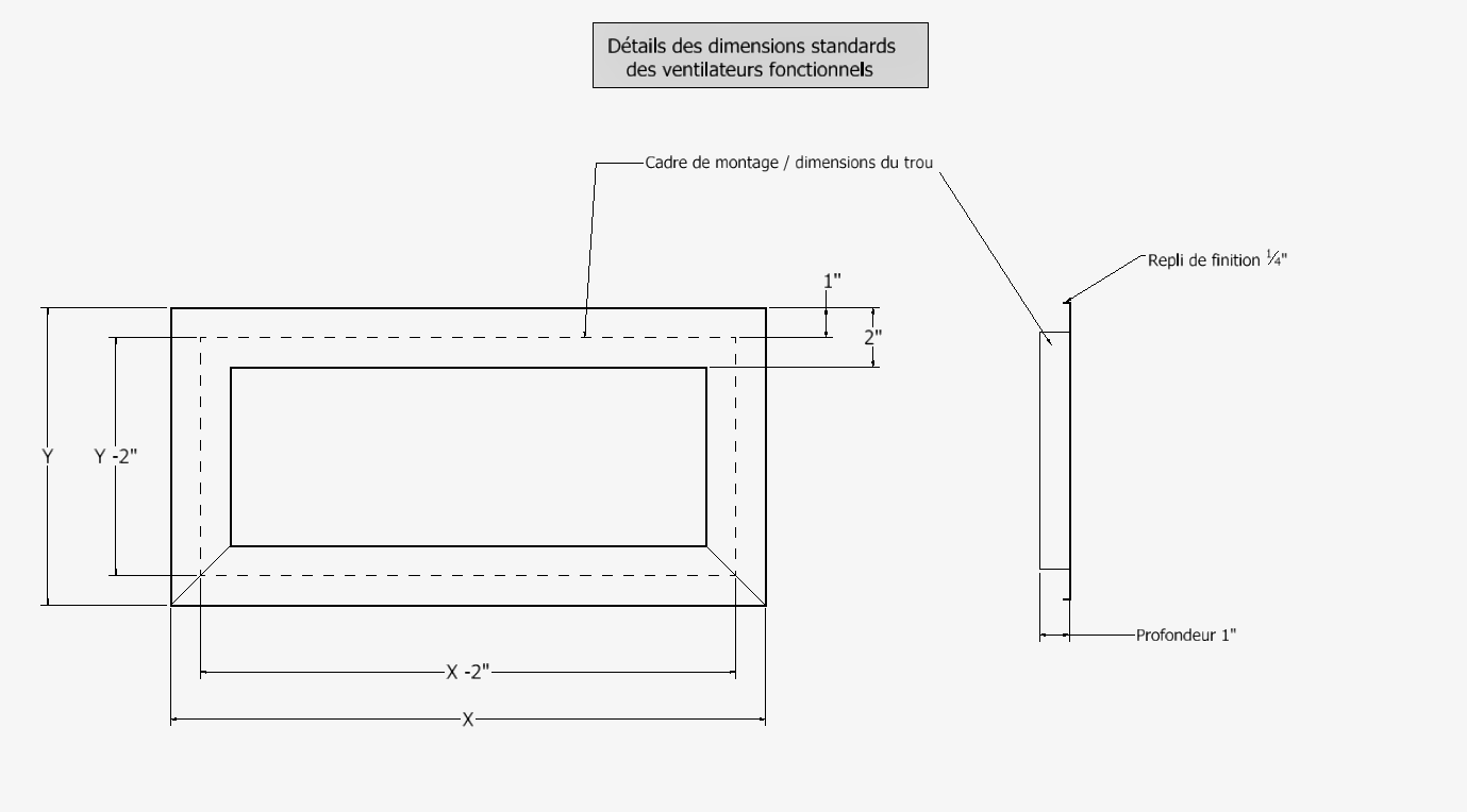 Un dessin en noir et blanc d'un tableau avec des mesures dessus