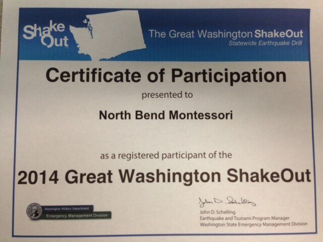 Certificate of Participation