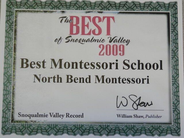 Featuring north bend montessori.