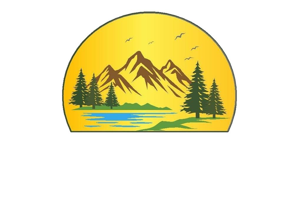 White Logo of Eden Landscaping and Tree Service