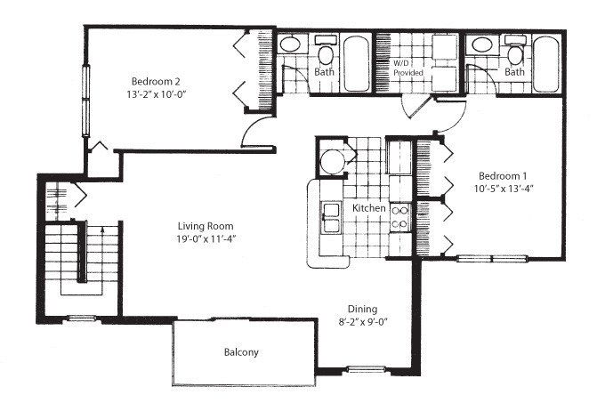 Regency Plus Garden Home Floorplan