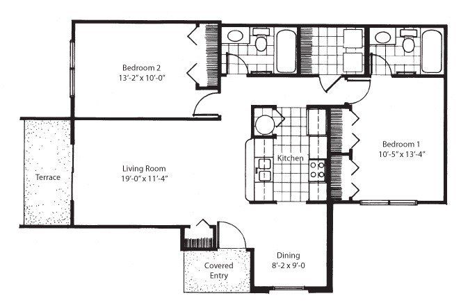 Premier Garden Floorplan