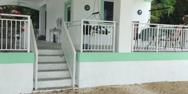 Residential front railings