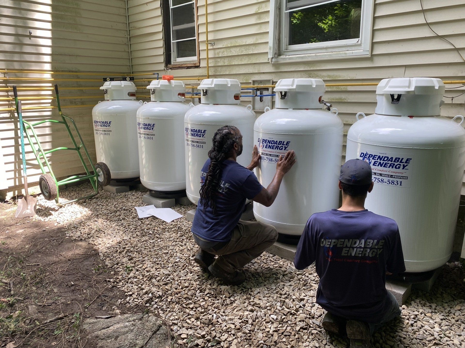 Propane Tank Installations