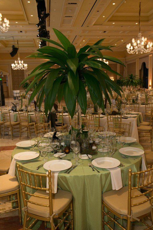 Opportunity gala table setting