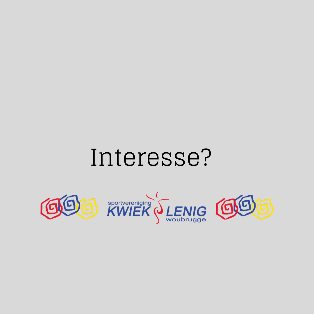 Interesse? volg een gratis proefles