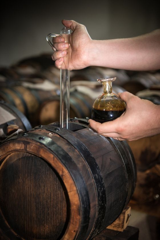 balsamic vinegar barrels