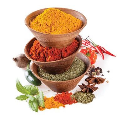 harissa spices in bowls