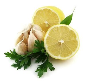 Garlic and lemons