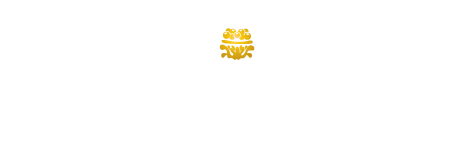 Gold crest on white background.