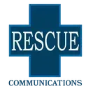Rescue Communications Blue cross with