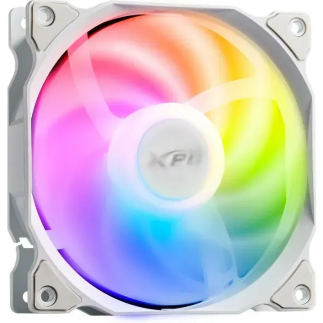XPG Vento 120 ARGB PWM Reverse Revolution Fan White