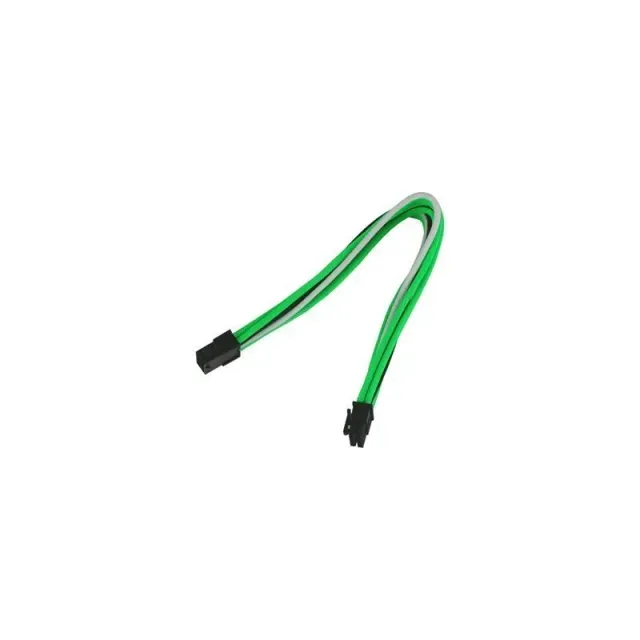 8 pin PCI-E verlenging 30 cm groen-wit