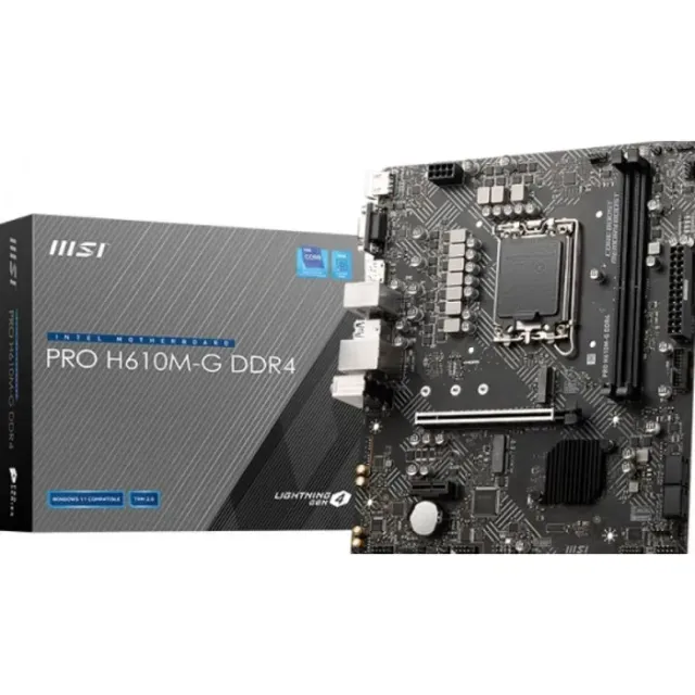 MSI PRO H610M-G DDR4