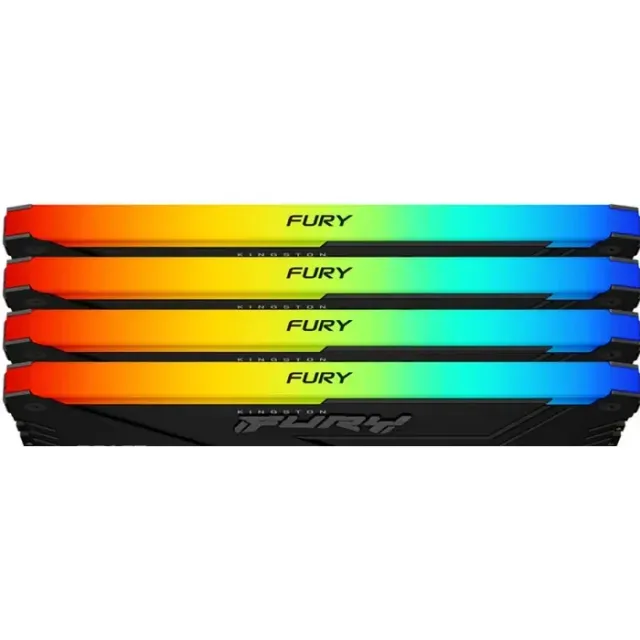 Kingston FURY Beast 64GB DDR4-3200 CL16 (4X16GB) RGB