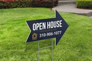 open house yard signs