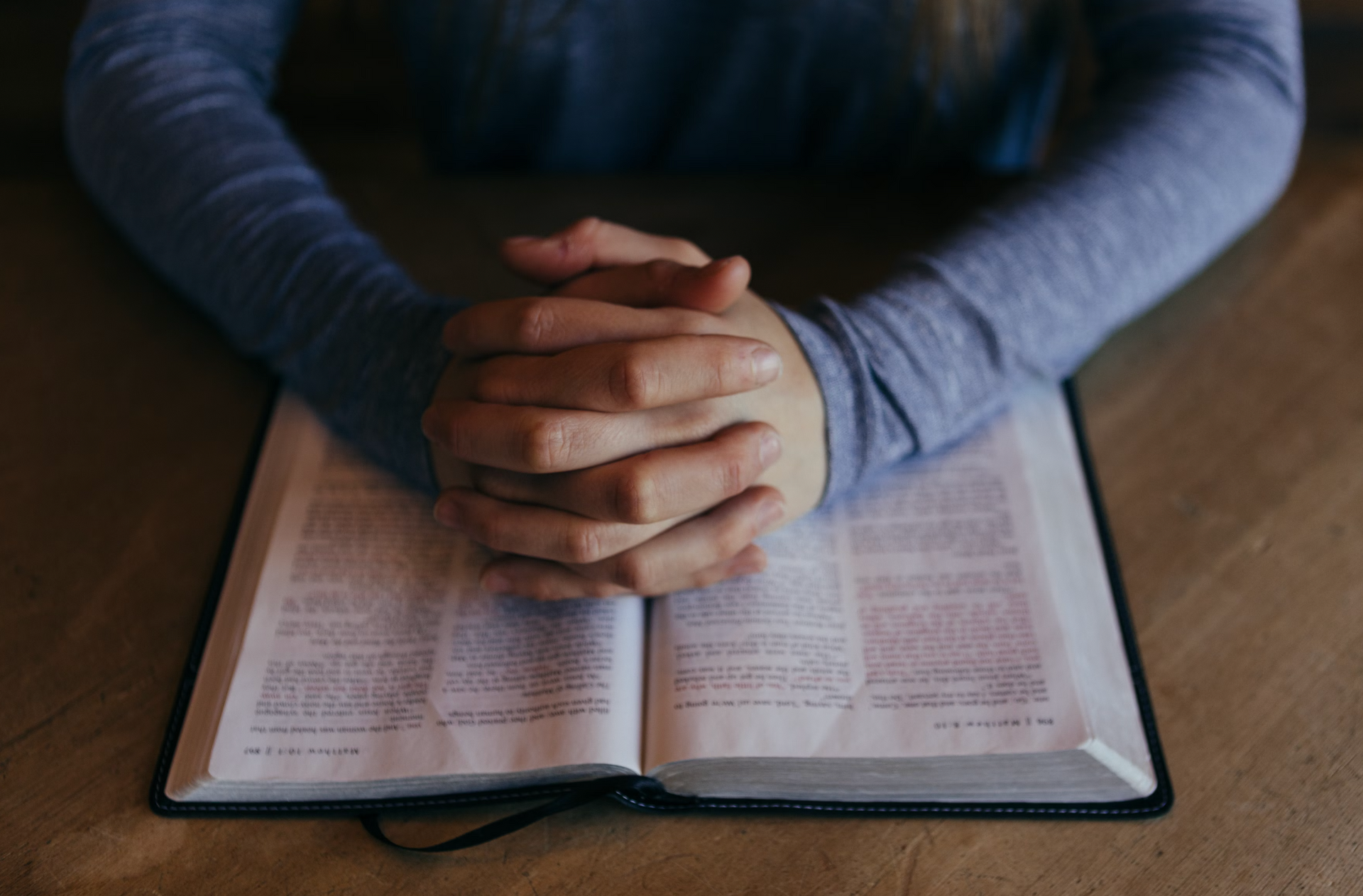 Prayer and reading the Bible