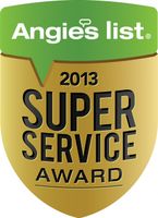 Super Service Award Angies Lit 2013