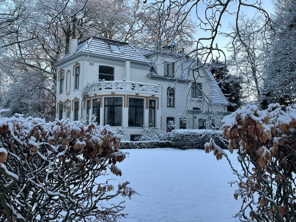 Sneeuw landschap Museum Vosbergen