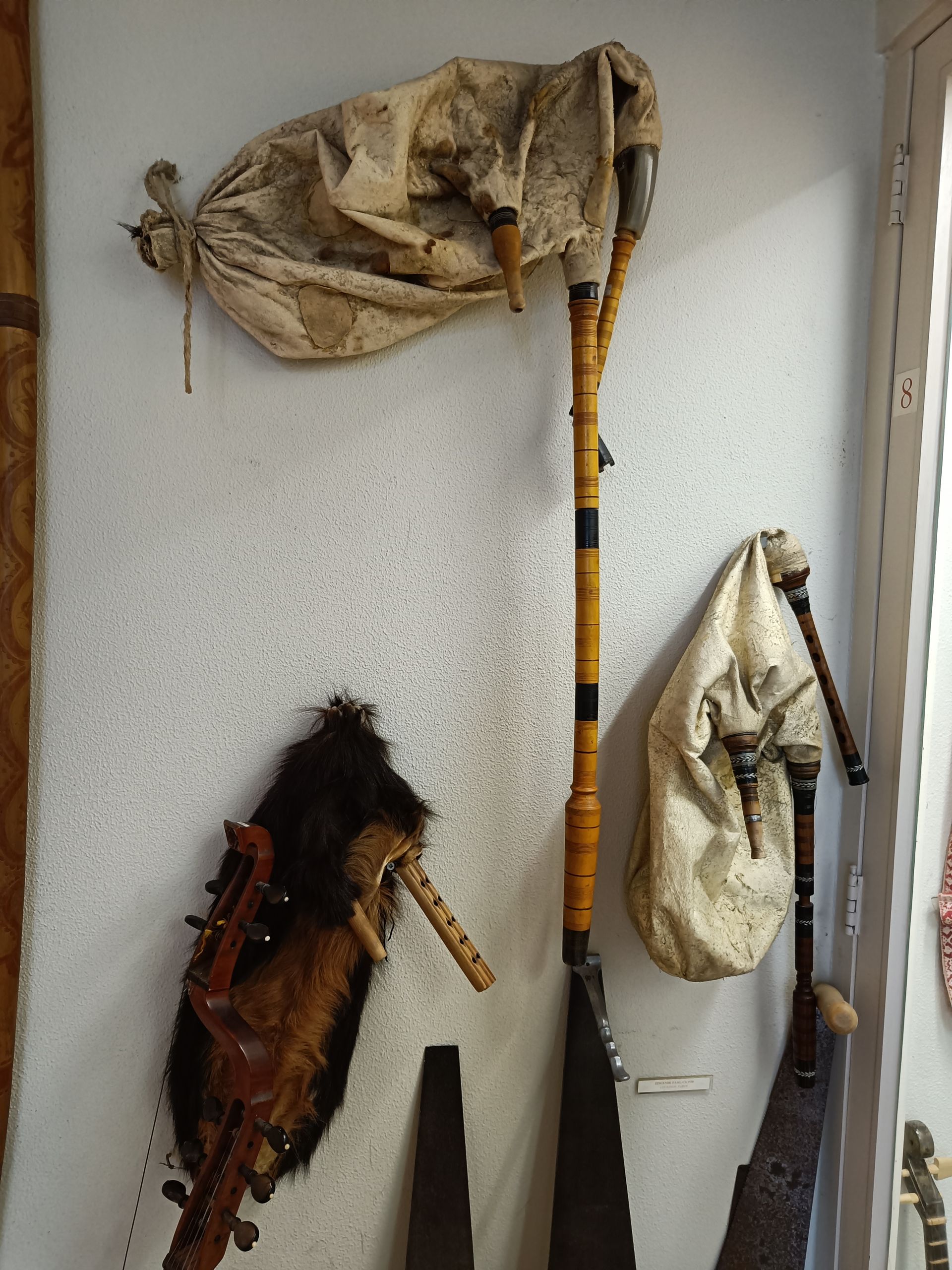 instrumenten in Museum Vosbergen