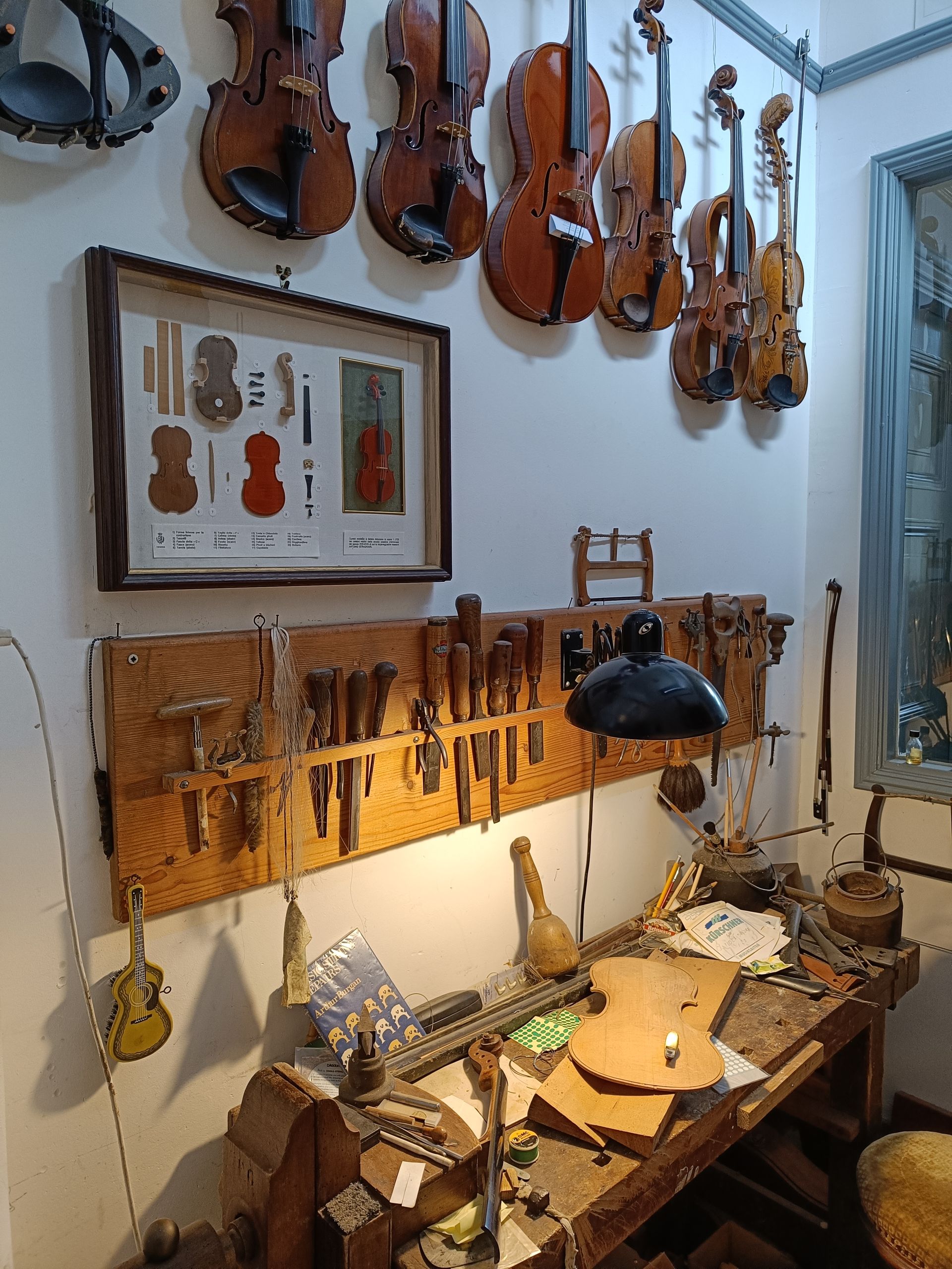 Instrumenten in Museum Vosbergen