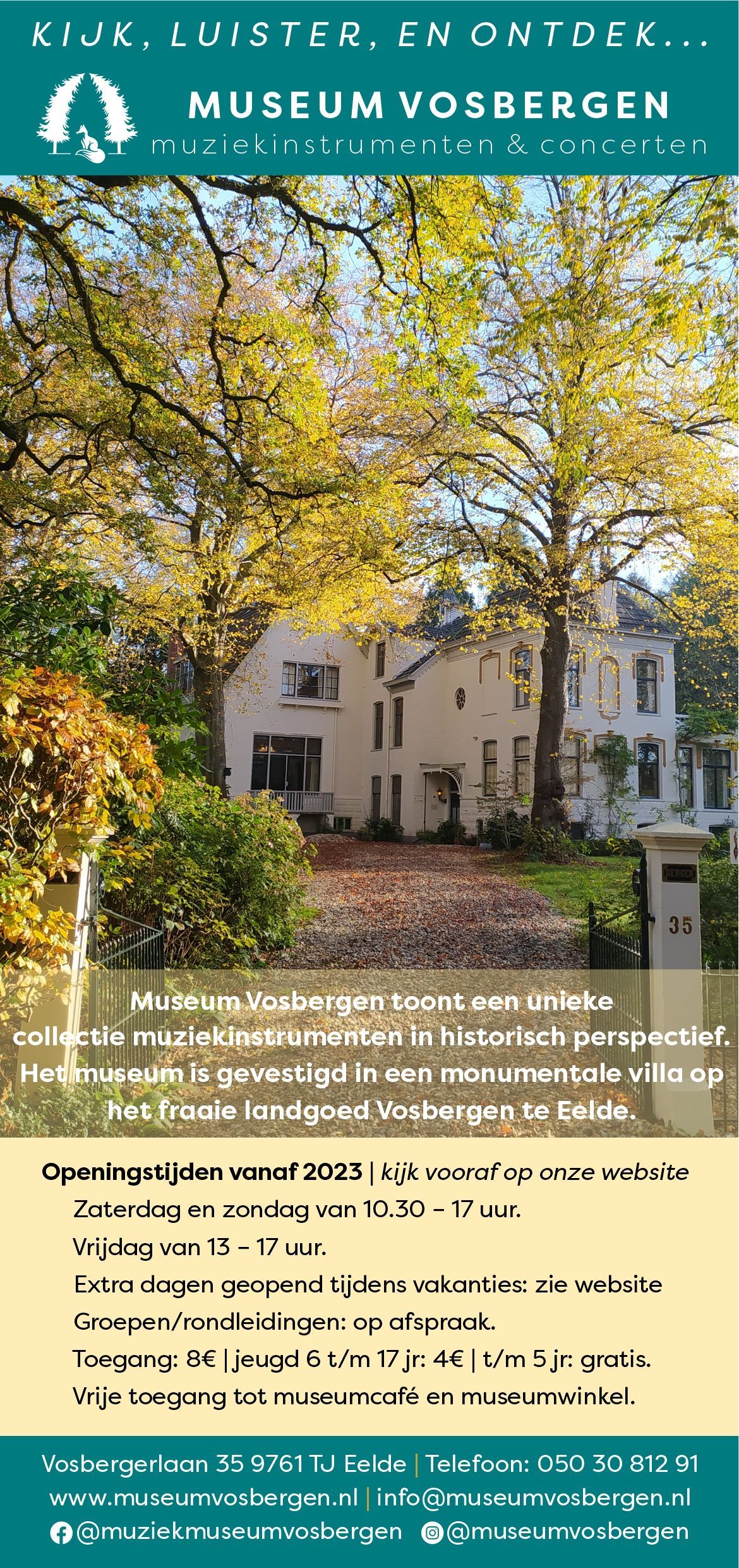 Folder Museum Vosbergen