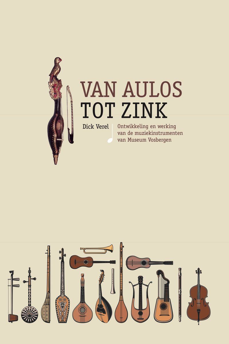 Boek 'Van aulos tot zink' door Dick Verel