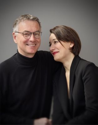 Paul Komen en Nata Tsvereli